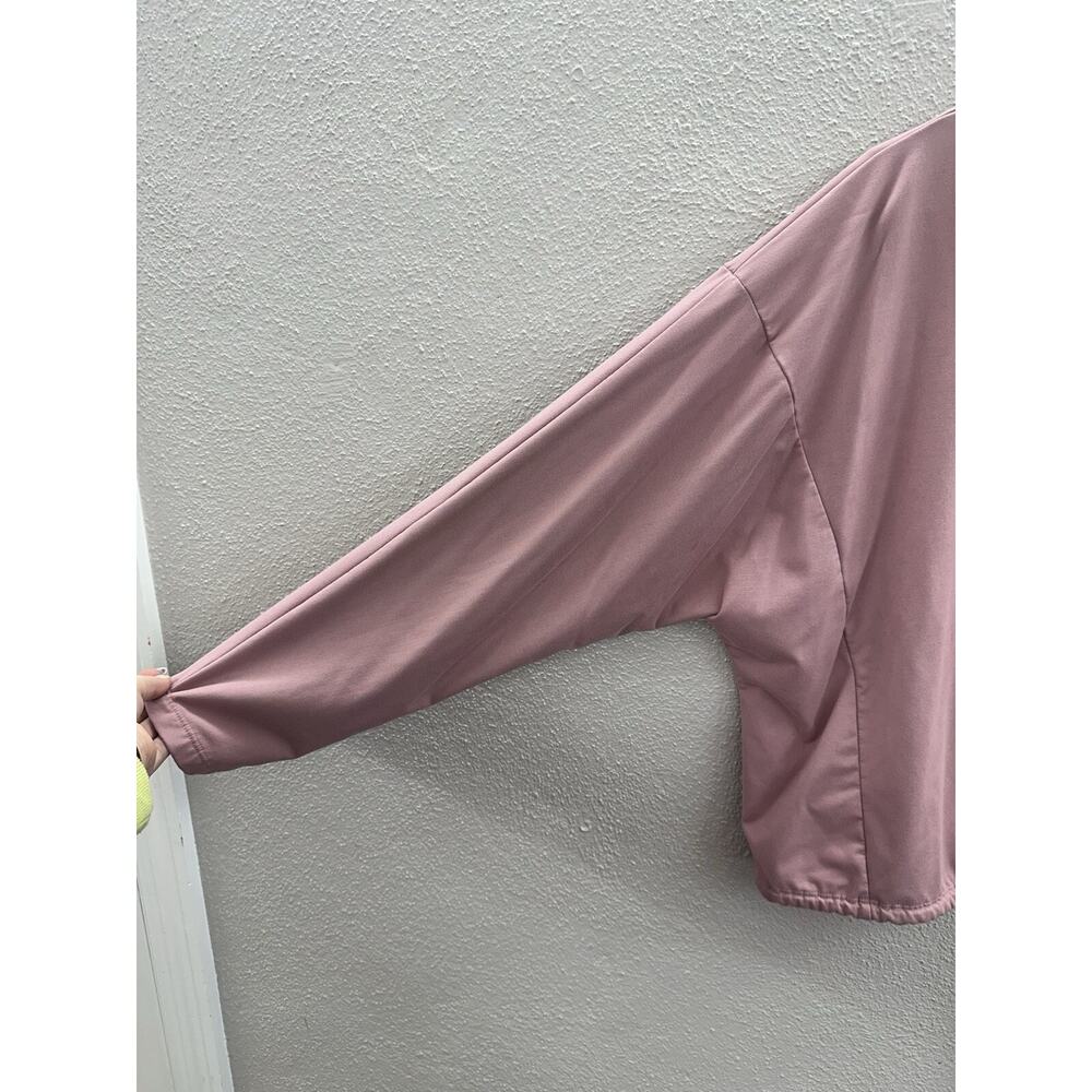 Embrace Life Athleisure Womens Top Size XL Pink Long Sleeve Pullover Soft - Picture 2 of 10